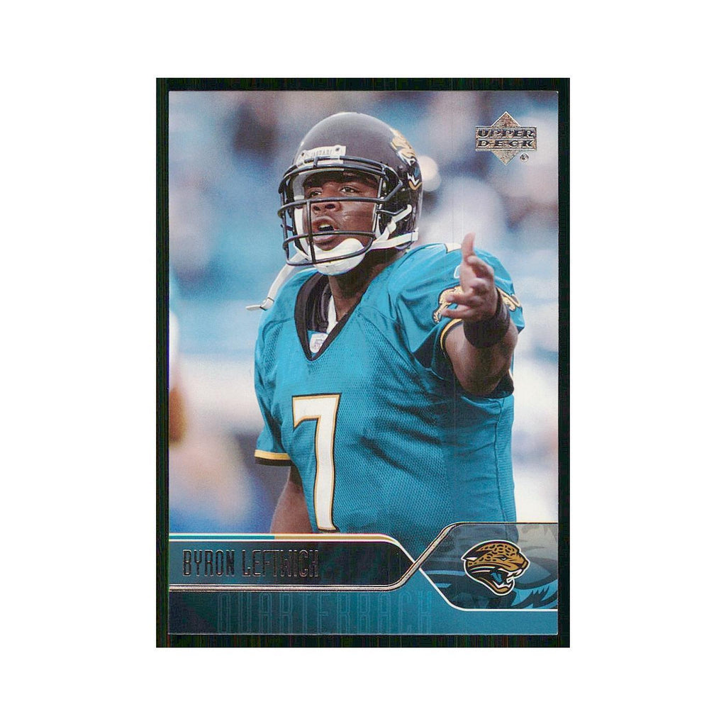 2004 Upper Deck Byron Leftwich Jaguars #89
