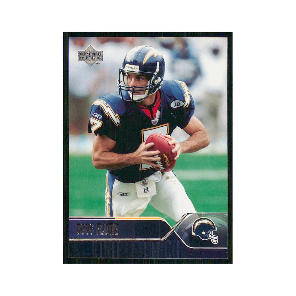 2004 Upper Deck Doug Flutie San Diego Chargers #160