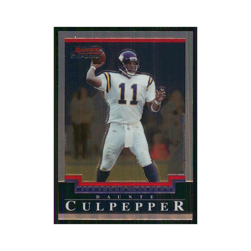 2004 Bowman Chrome Daunte Culpepper Vikings #109