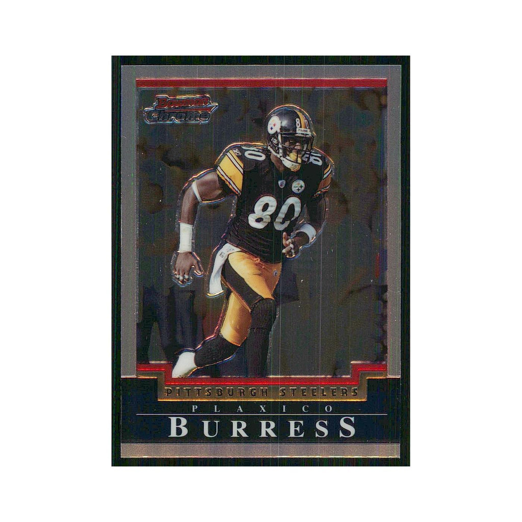 2004 Bowman Chrome Plaxico Burress Steelers #34