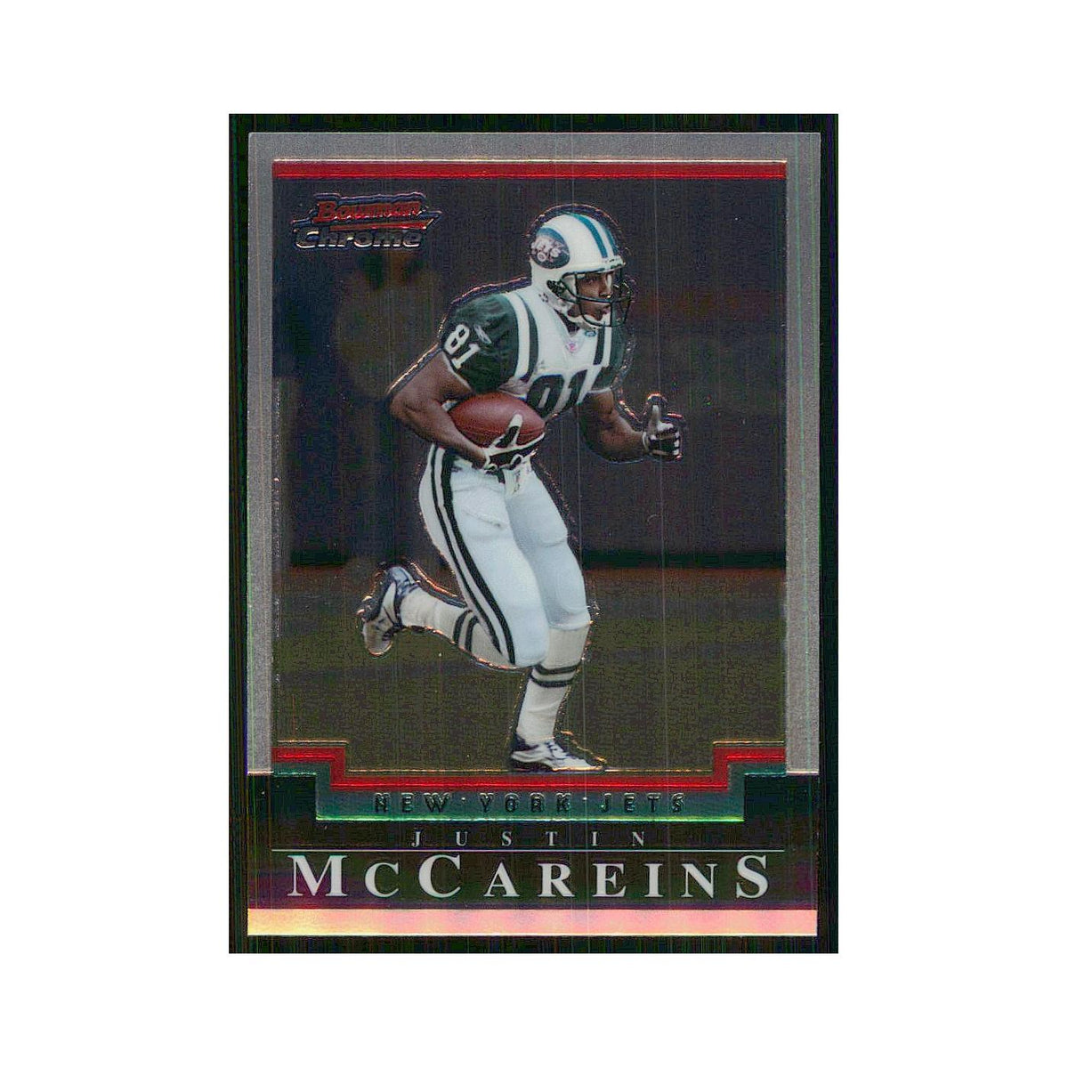 2004 Bowman Chrome Justin McCareins Jets #54
