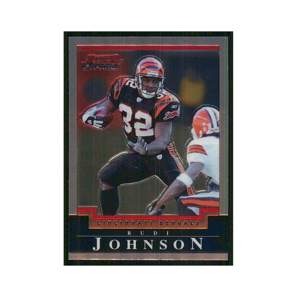2004 Bowman Chrome Rudi Johnson Bengals #76