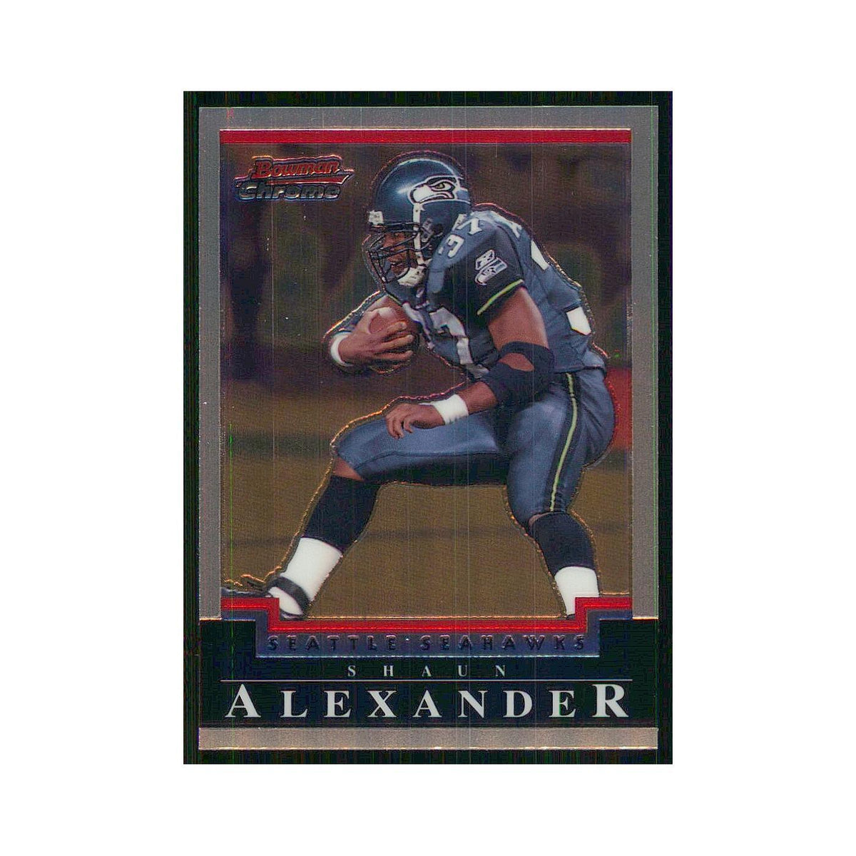 2004 Bowman Chrome Shaun Alexander Seahawks #107