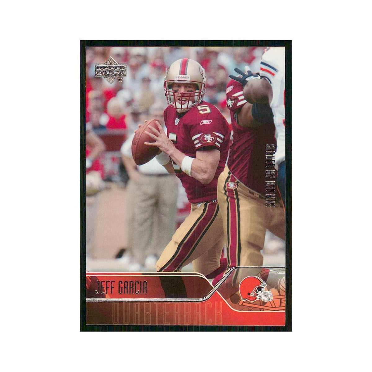 2004 Upper Deck Jeff Garcia Browns #46