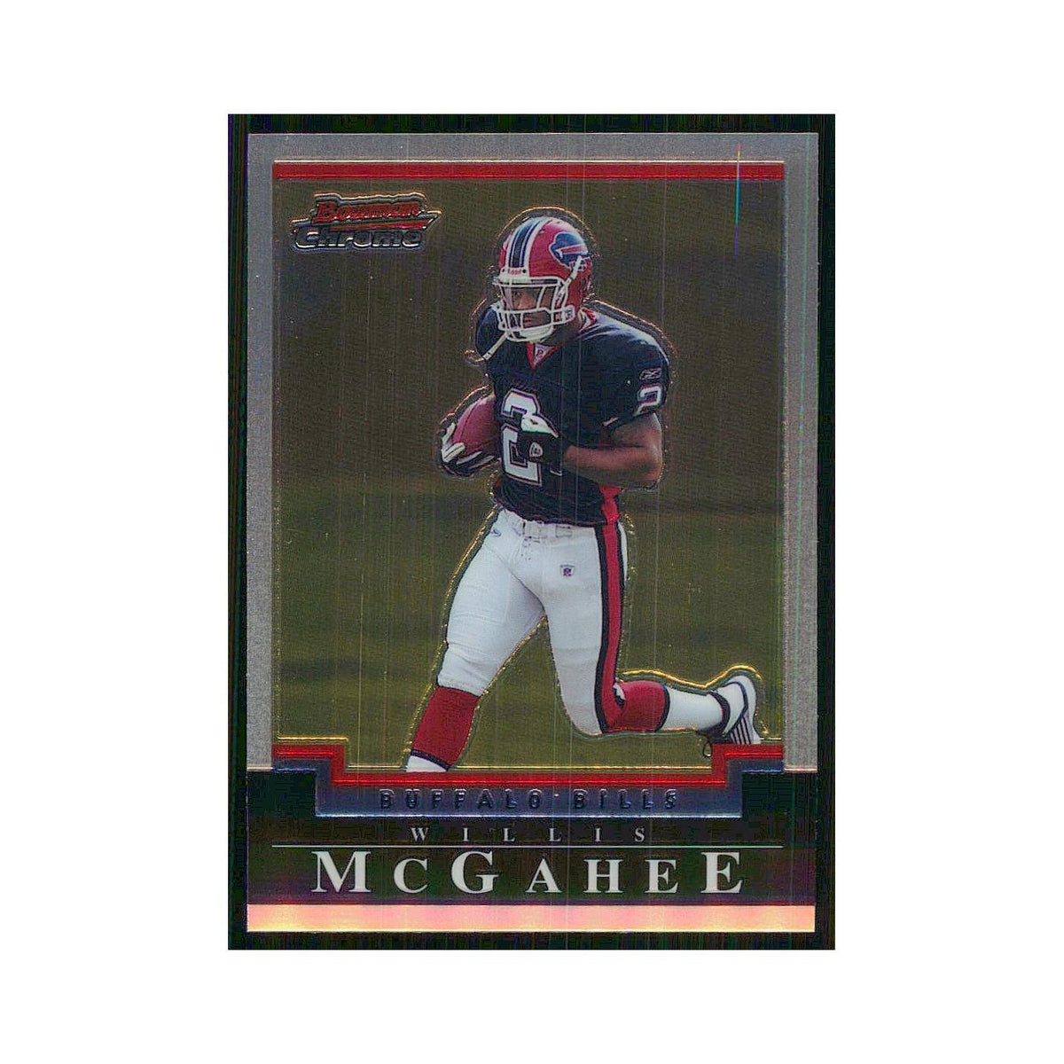 2004 Bowman Chrome Willis McGahee Bills #81