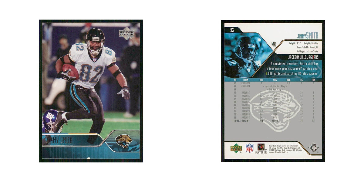 2004 Upper Deck Jimmy Smith Jaguars #93
