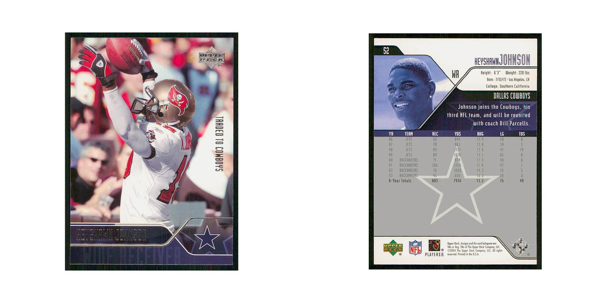 2004 Upper Deck Keyshawn Johnson Cowboys #52