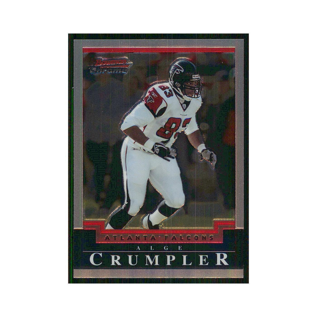 2004 Bowman Chrome Alge Crumpler Falcons #24