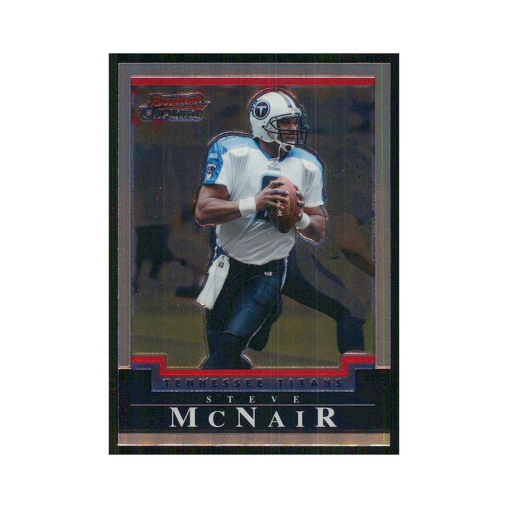 2004 Bowman Chrome Steve McNair Titans #80