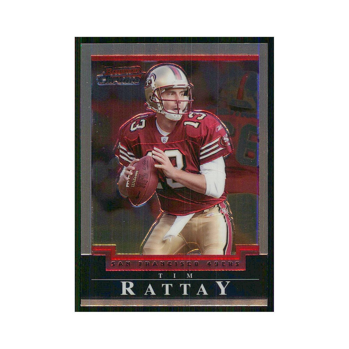 2004 Bowman Chome Tim Rattay 49ers #26