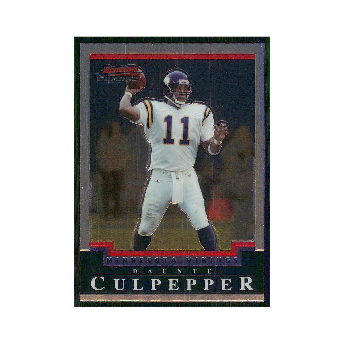 2004 Bowman Chrome Daunte Culpepper Vikings #109