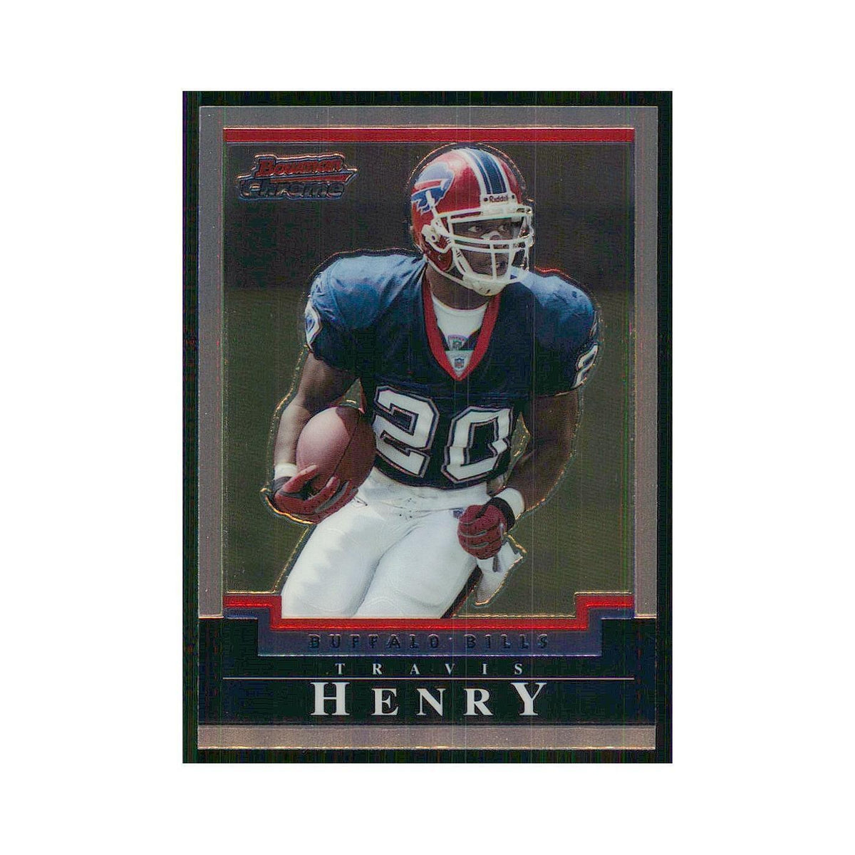 2004 Bowman Chrome Travis Henry Bills #4