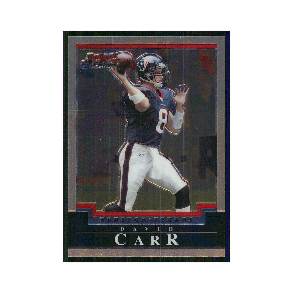 2004 Bowman Chrome David Carr Texans #94