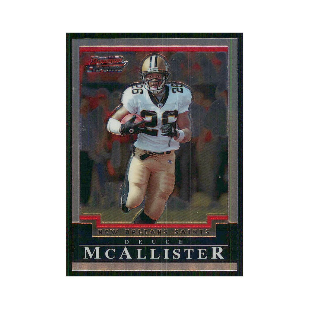 2004 Bowman Chrome Deuce McAllister Saints #65