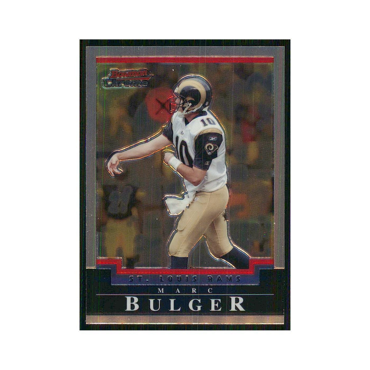 2004 Bowman Chrome Marc Bulger St. Louis Rams #10