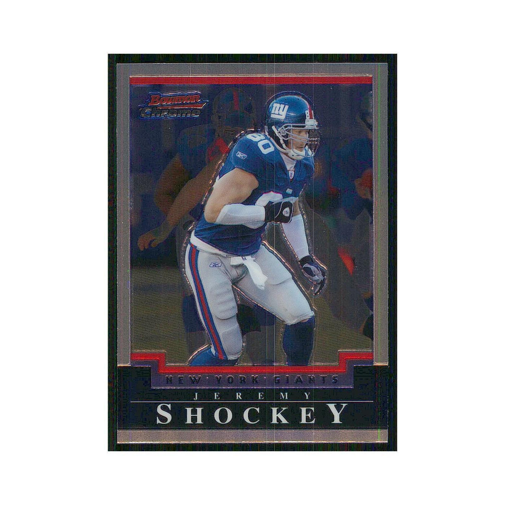 2004 Bowman Chrome Jeremy Shockey Giants #104