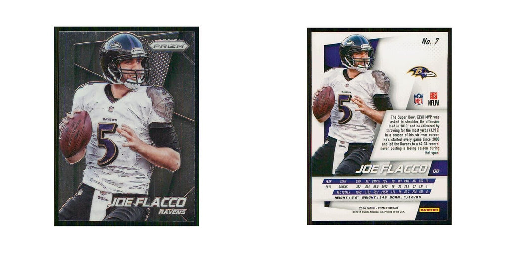 2014 Panini Prizm Joe Flacco Ravens #7