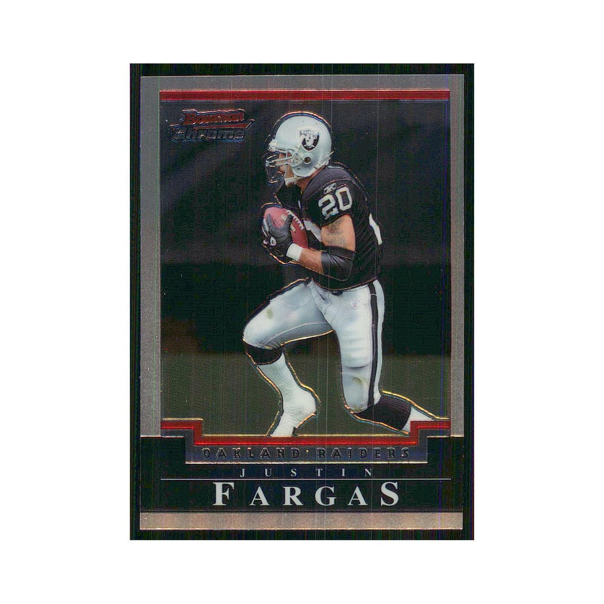 2004 Bowman Chrome Justin Fargas Raiders #67