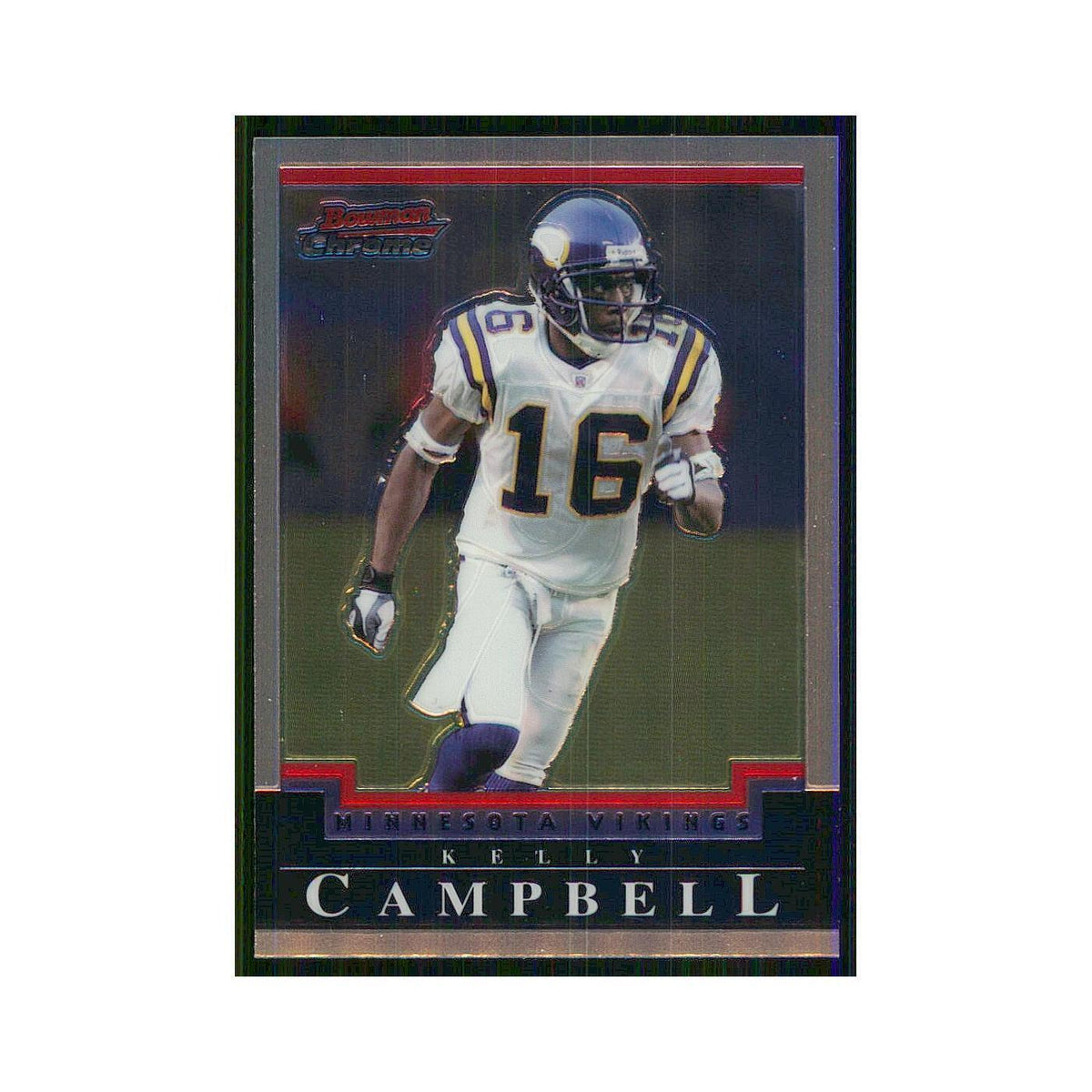 2004 Bowman Chrome Kelly Campbell Vikings #32