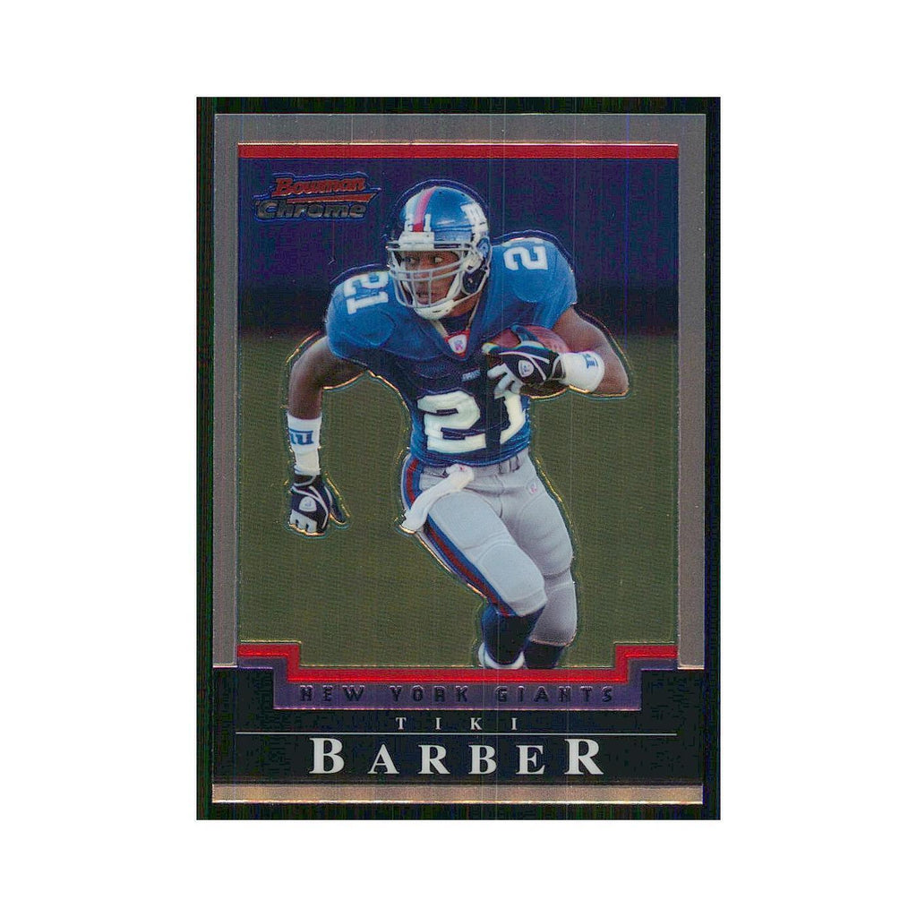2004 Bowman Chrome Tiki Barber Giants #78