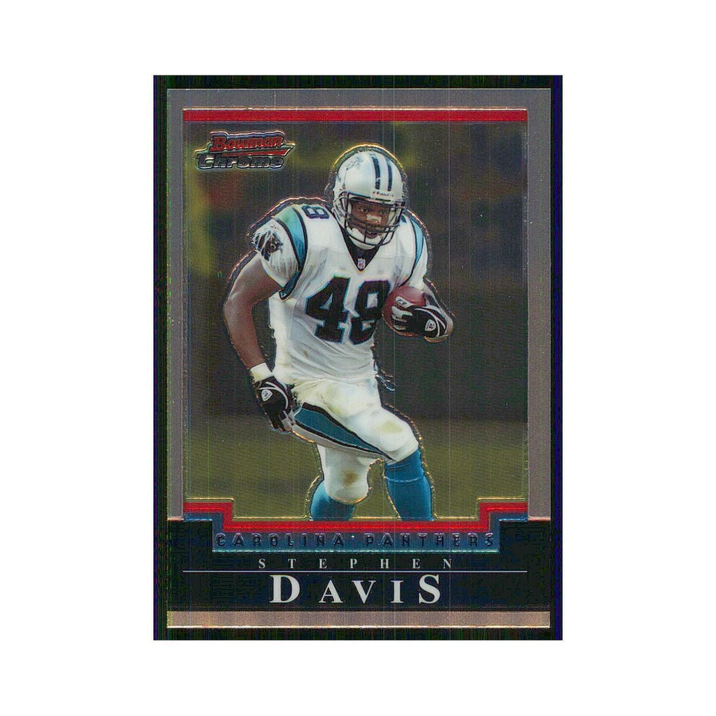 2004 Bowman Chrome Stephen Davis Panthers #55