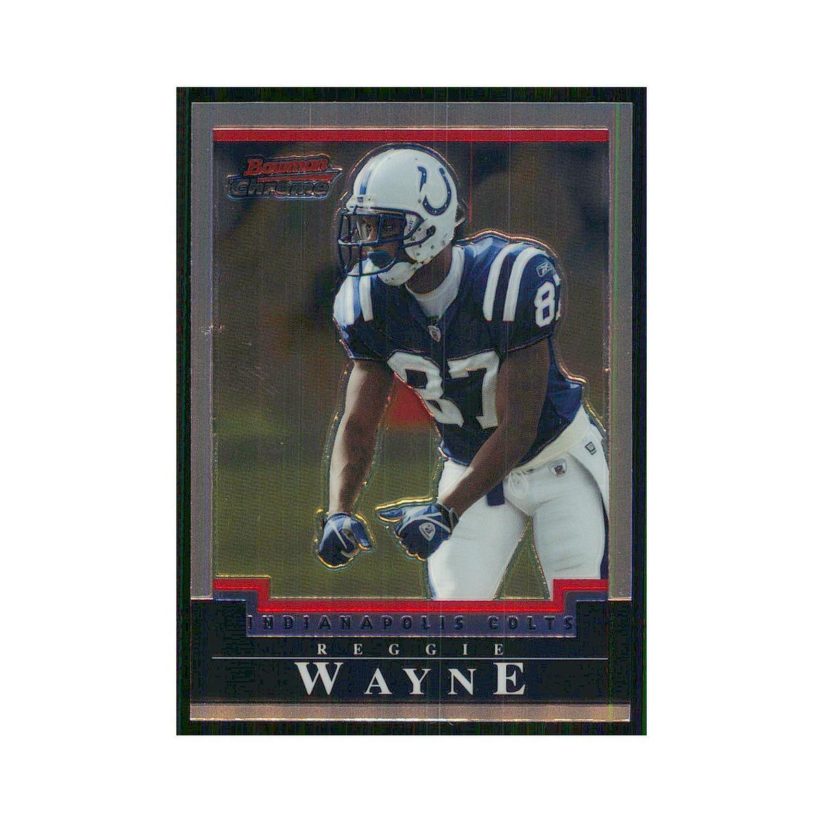2004 Bowman Chrome Reggie Wayne Colts #22