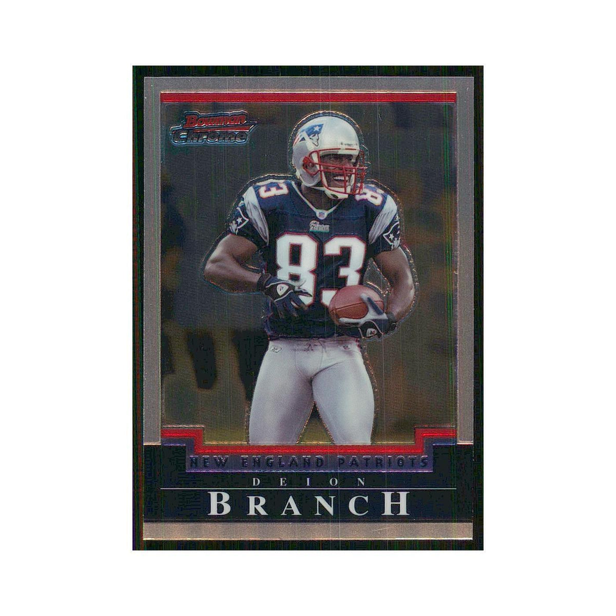 2004 Bowman Chrome Deion Branch Patriots #14