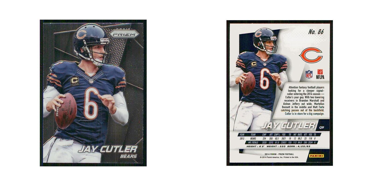 2014 Panini Prizm Jay Cutler Bears #86