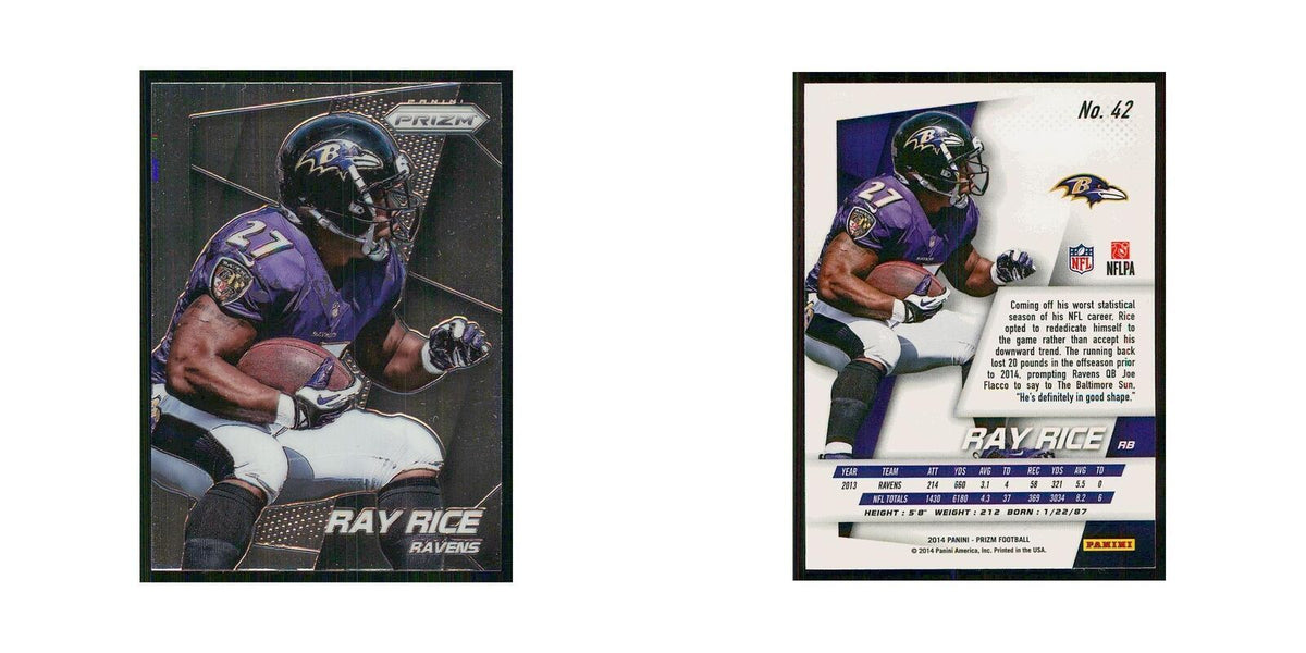 2014 Panini Prizm Ray Rice Ravens #42