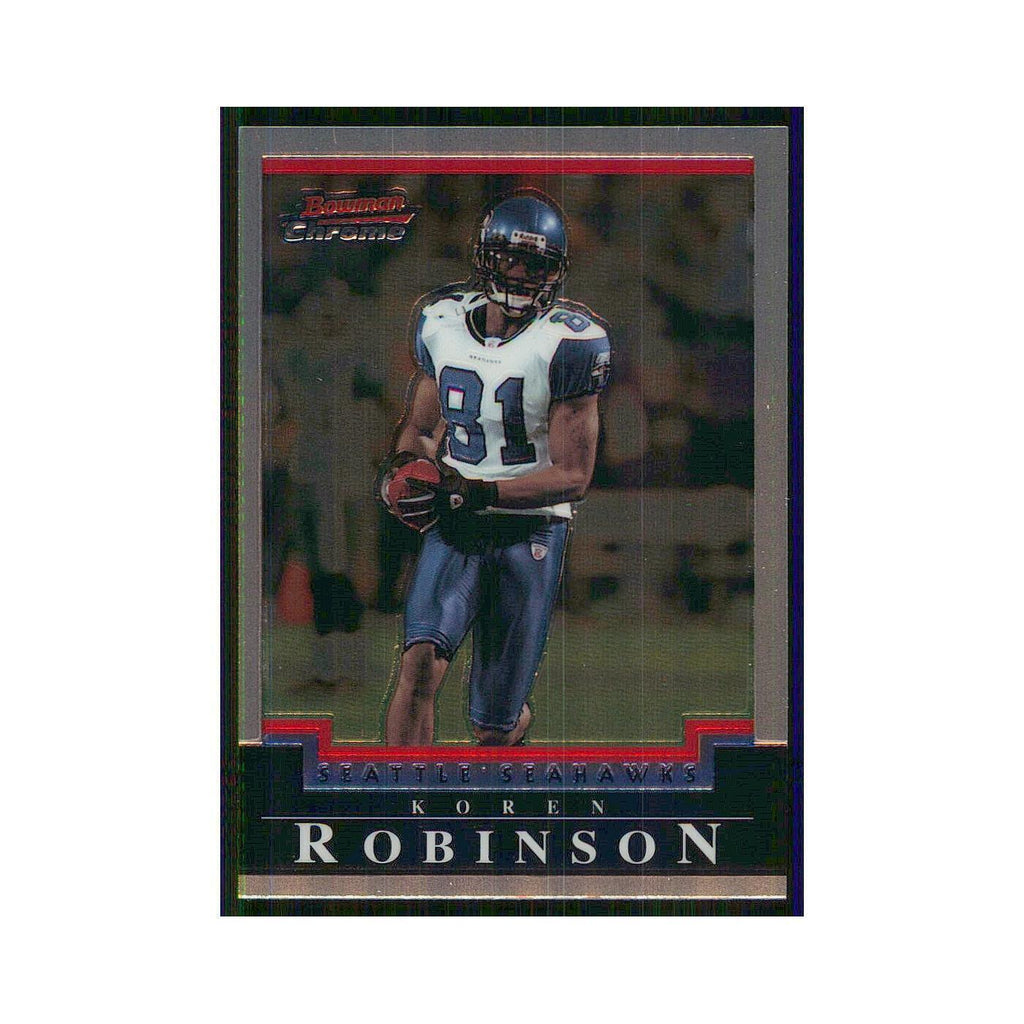 2004 Bowman Chrome Koren Robinson Seahawks #29