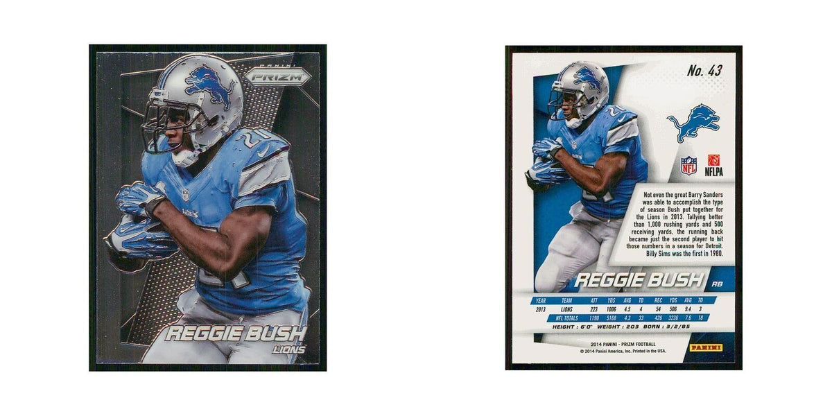 2014 Panini Prizm Reggie Bush Lions #43