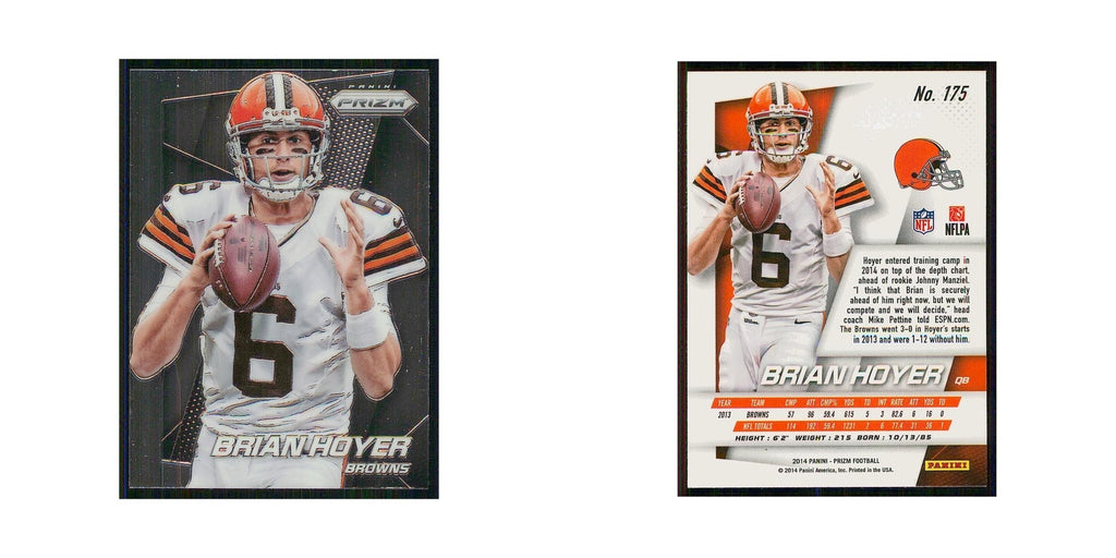 2014 Panini Prizm Brian Hoyer Browns #175