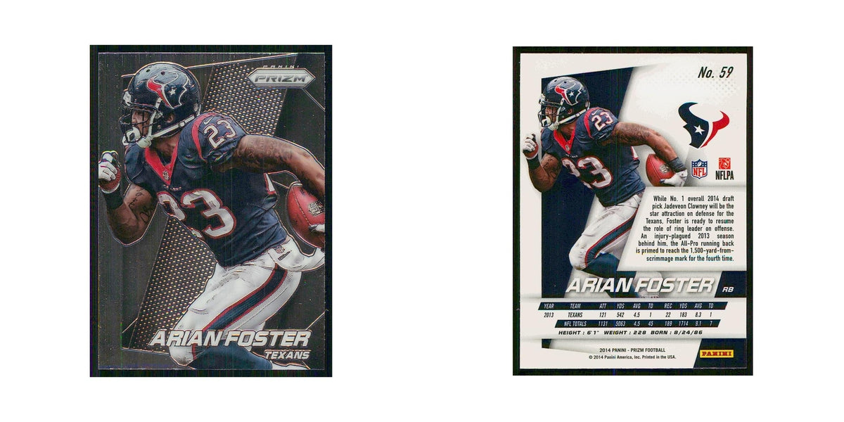 2014 Panini Prizm Arian Foster Texans #59