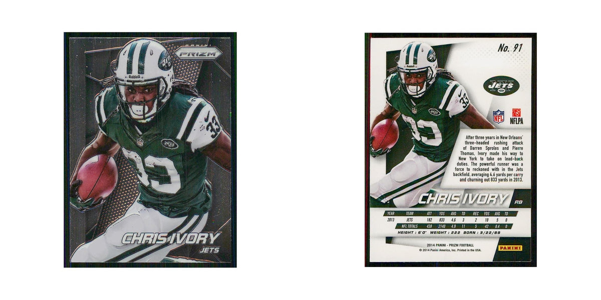 2014 Panini Prizm Chris Ivory Jets #91