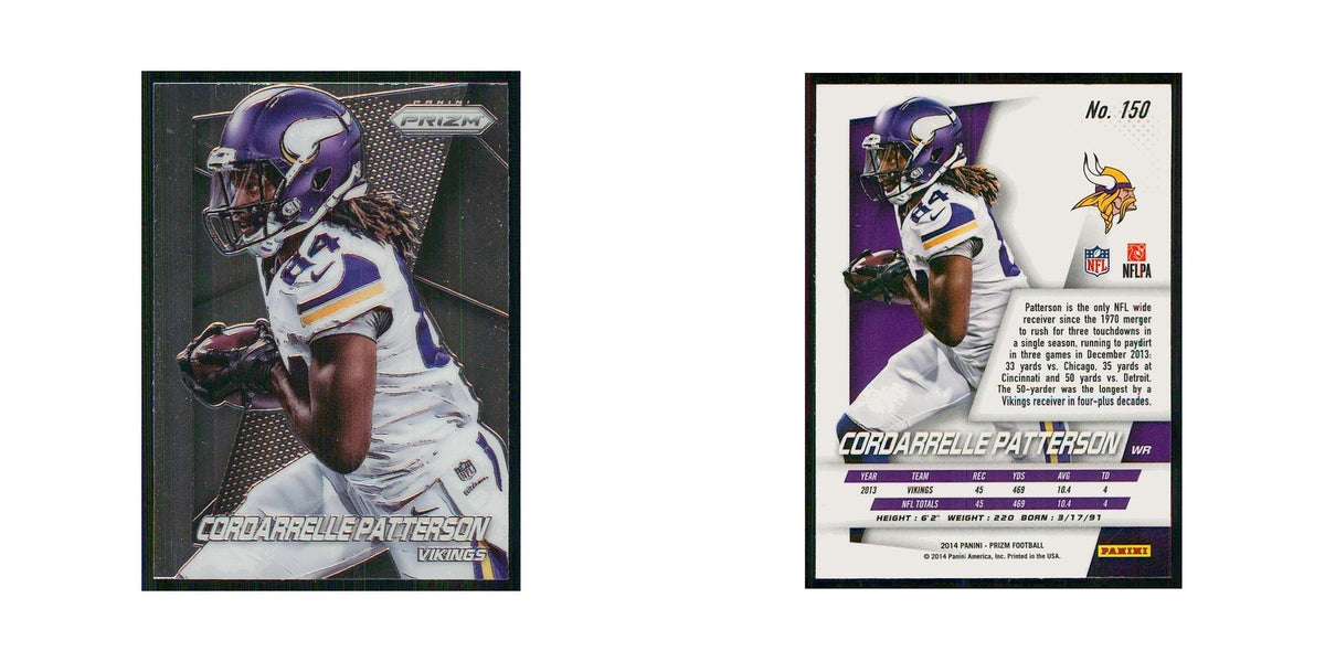 2014 Panini Prizm Cordarrelle Patterson Vikings #150