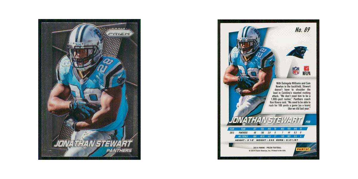 2014 Panini Prizm Jonathan Stewart Panthers #89