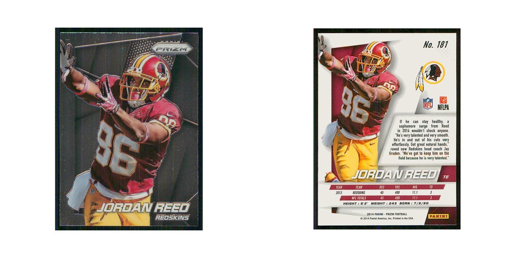 2014 Panini Prizm Jordan Reed Redskins #181