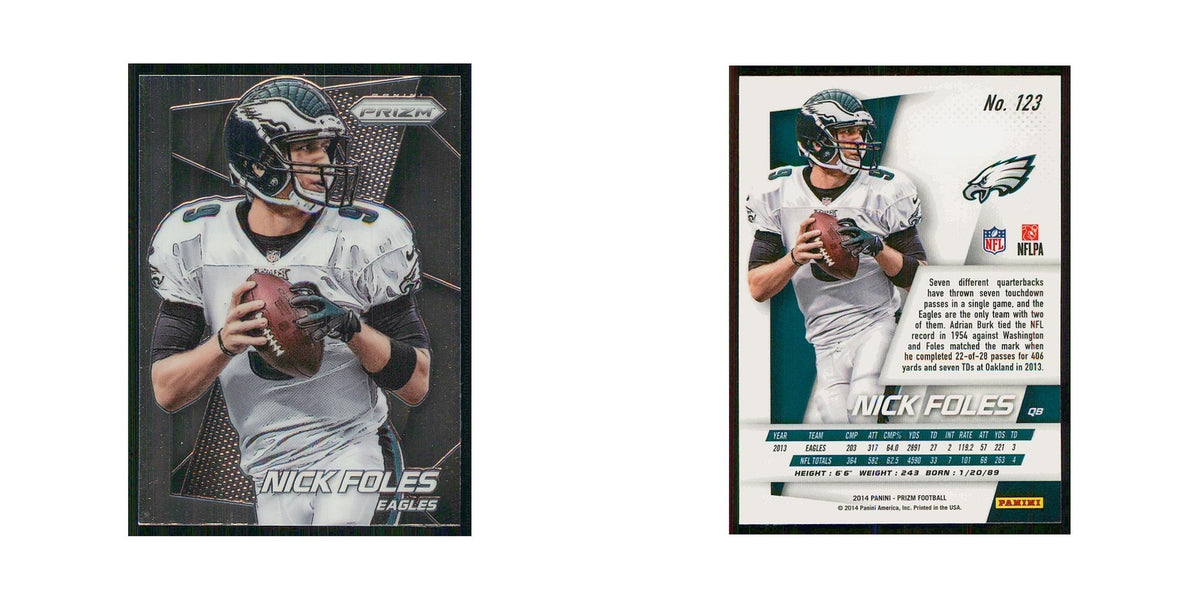 2014 Panini Prizm Nick Foles Eagles #123