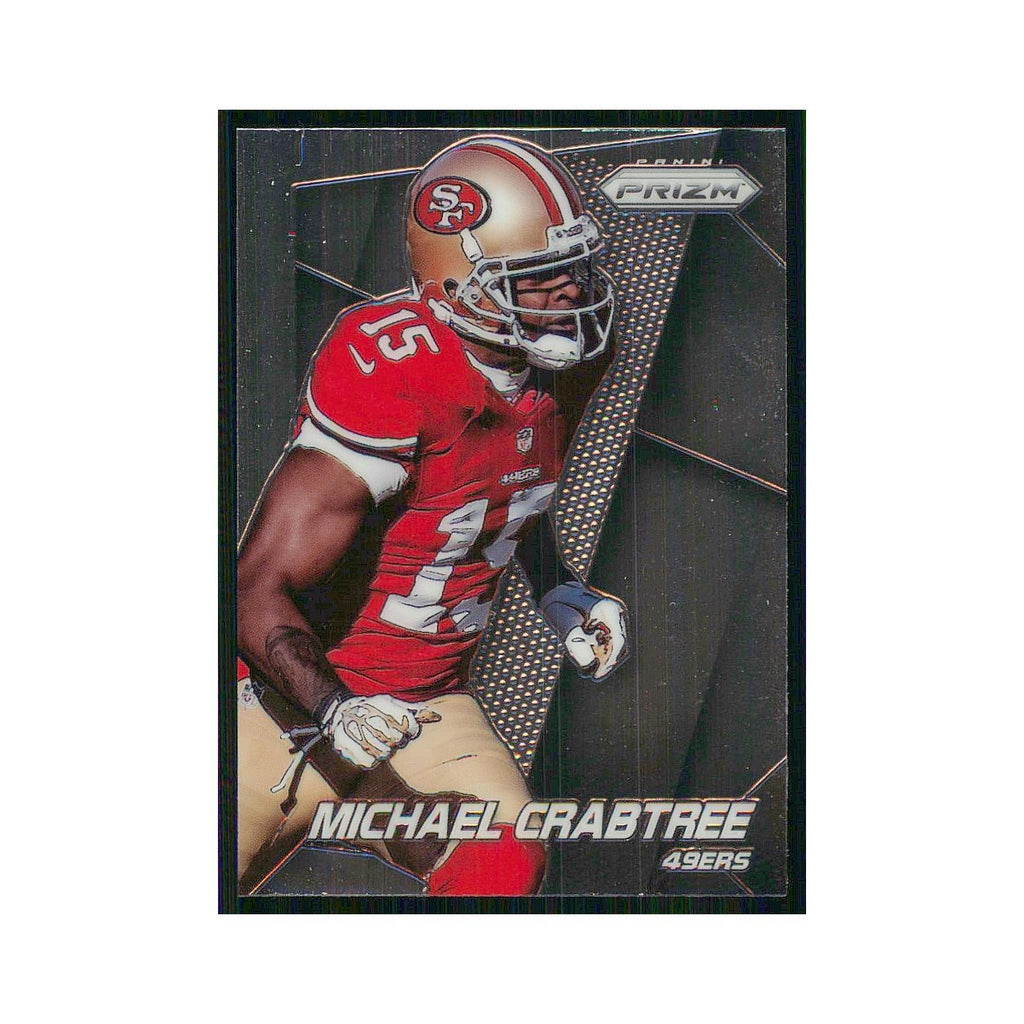2014 Panini Prizm Michael Crabtree 49ers #74