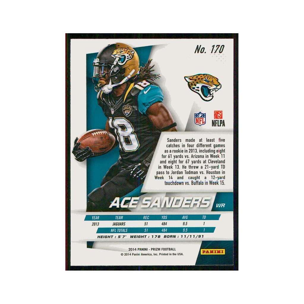 2014 Panini Prizm Ace Sanders Jaguars #170