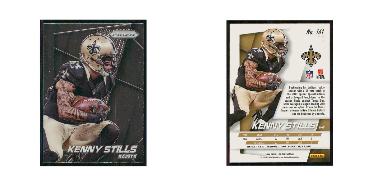 2014 Panini Prizm Kenny Stills Saints #161