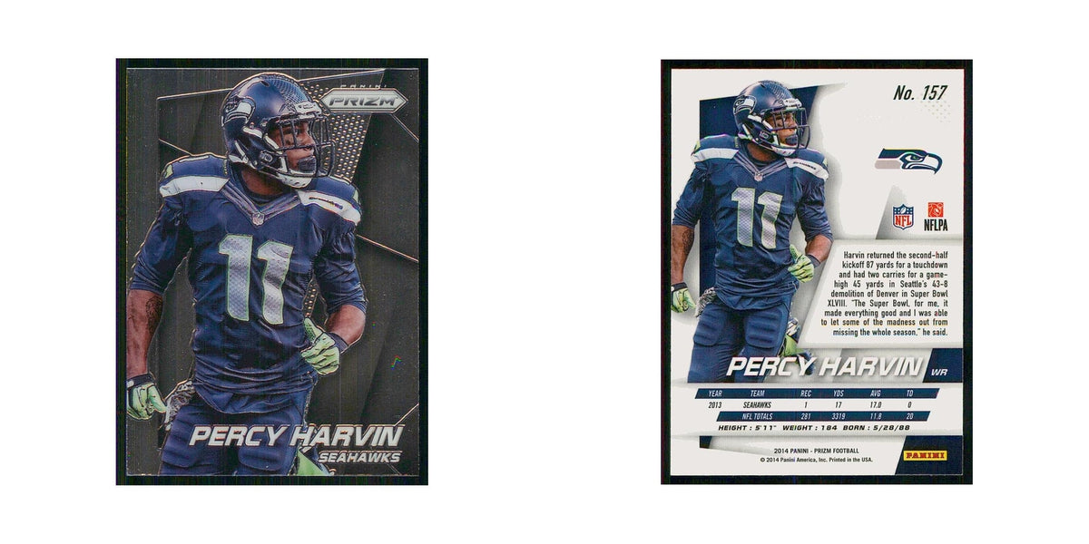2014 Panini Prizm Percy Harvin Seahawks #157