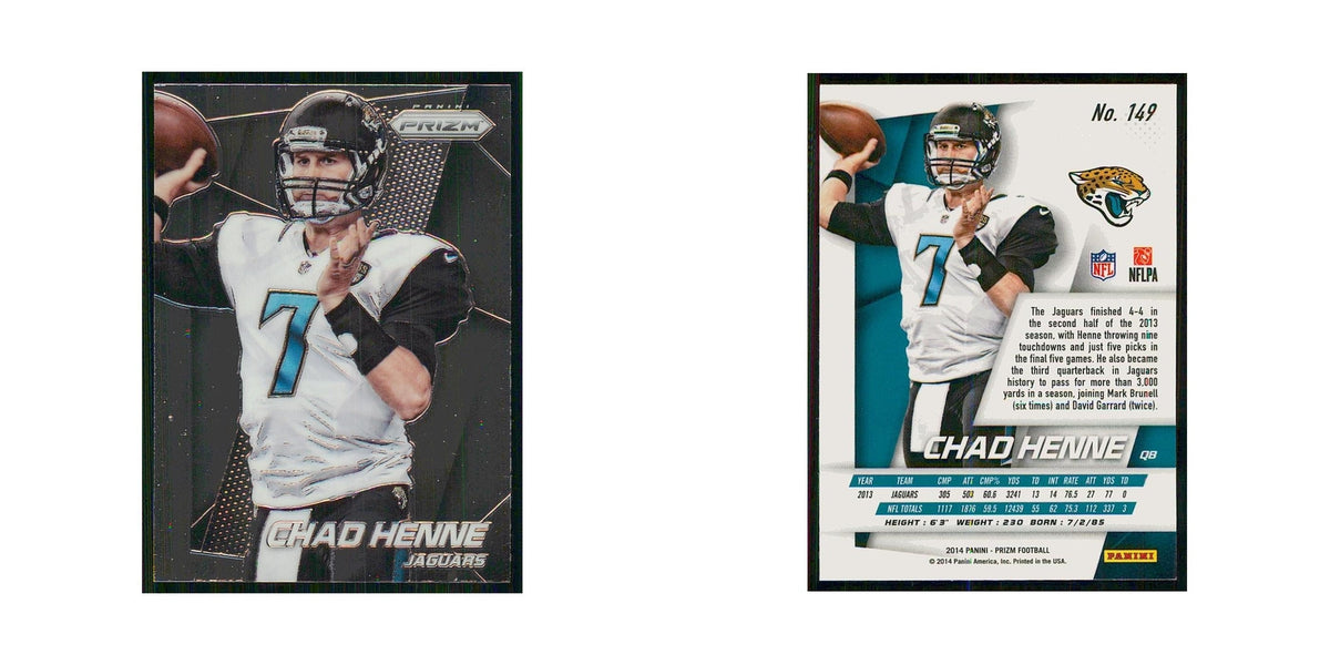 2014 Panini Prizm Chad Henne Jaguars #149