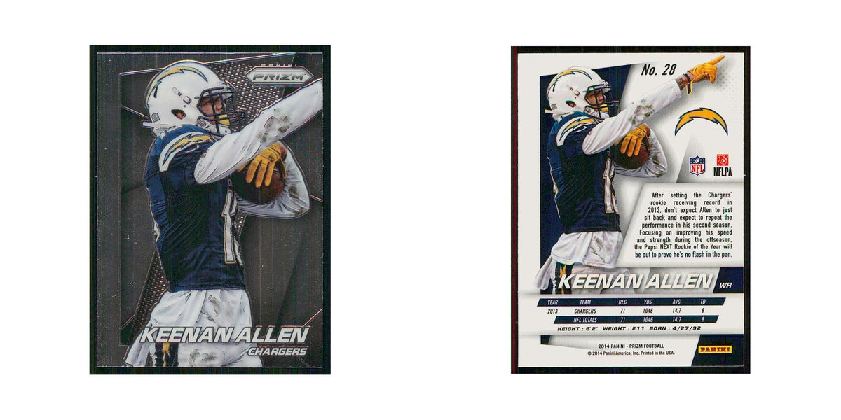 2014 Panini Prizm Keenan Allen San Diego Chargers #28