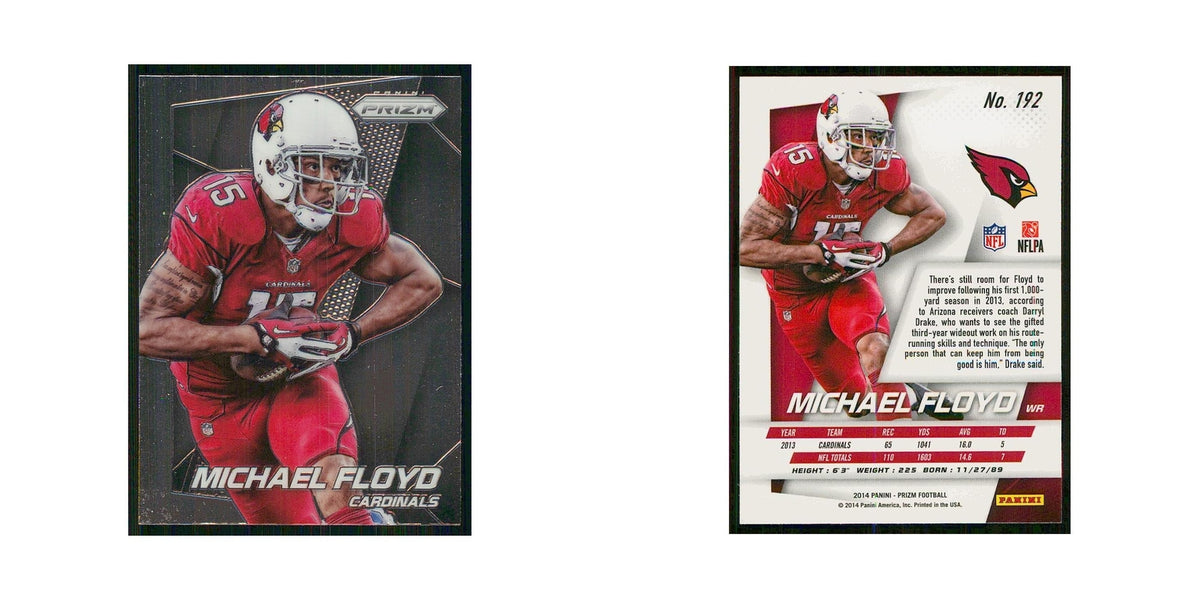 2014 Panini Prizm Michael Floyd Cardinals #192