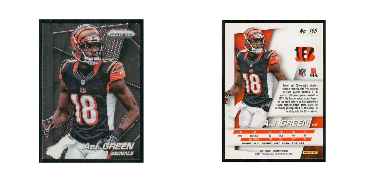 2014 Panini Prizm A.J. Green Bengals #190