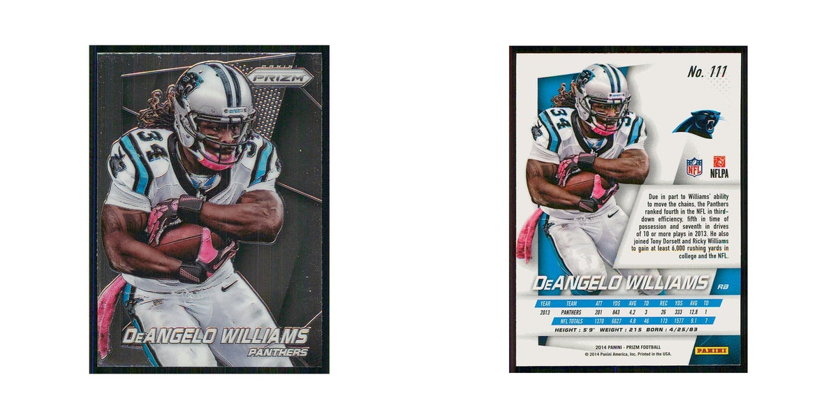 2014 Panini Prizm DeAngelo Williams Panthers #111