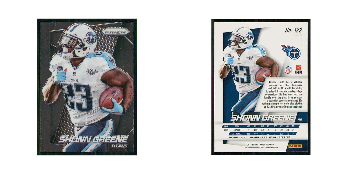 2014 Panini Prizm Shonn Greene Titans #122