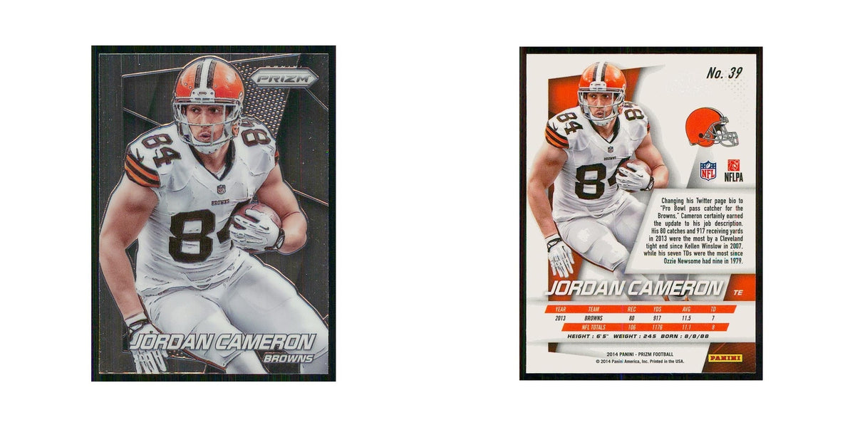 2014 Panini Prizm Jordan Cameron Browns #39