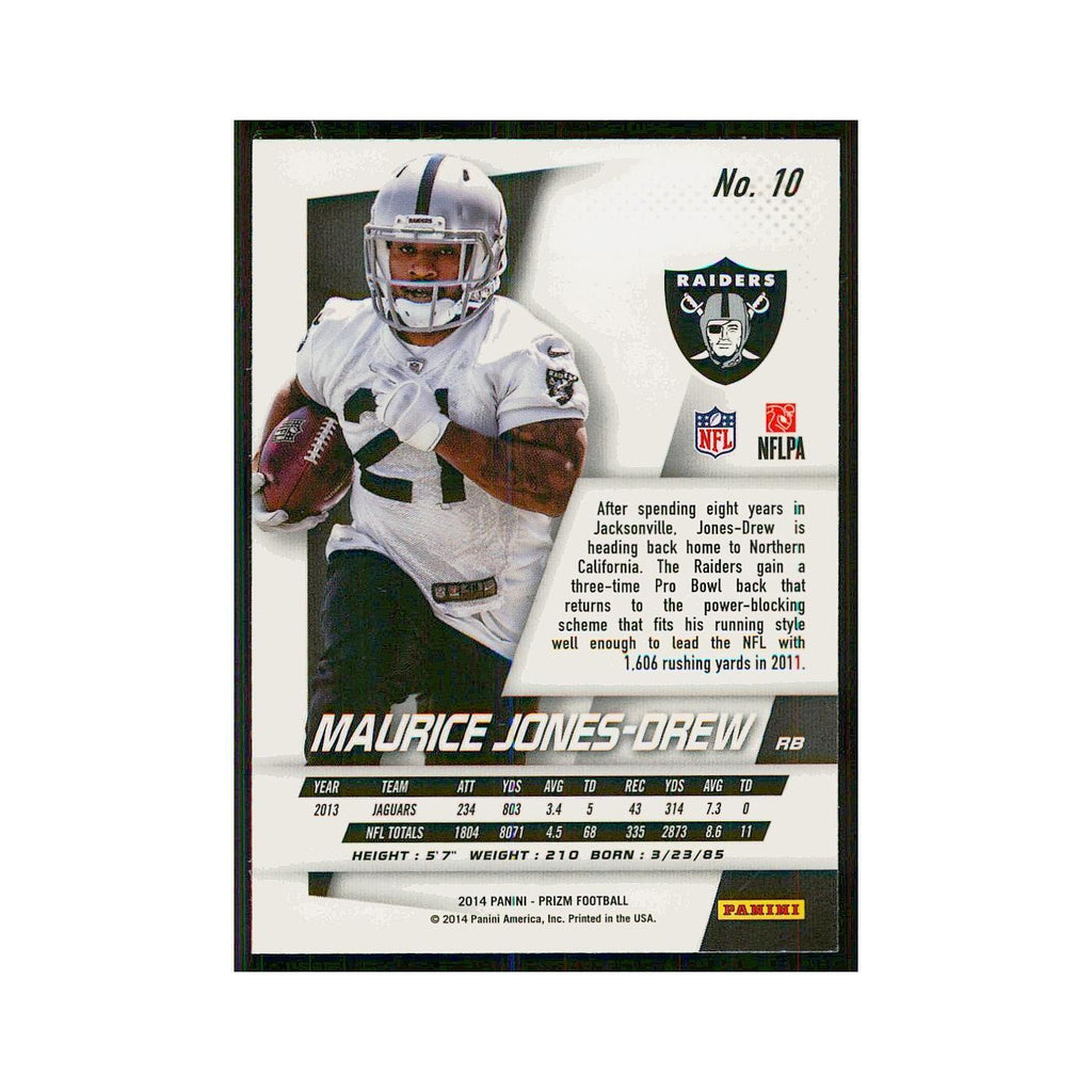2014 Panini Prizm Maurice Jones-Drew Raiders #10